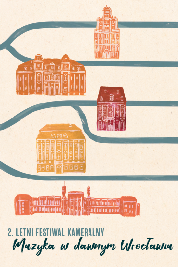 Plakat Letniego Festiwalu Kameralnego 2022